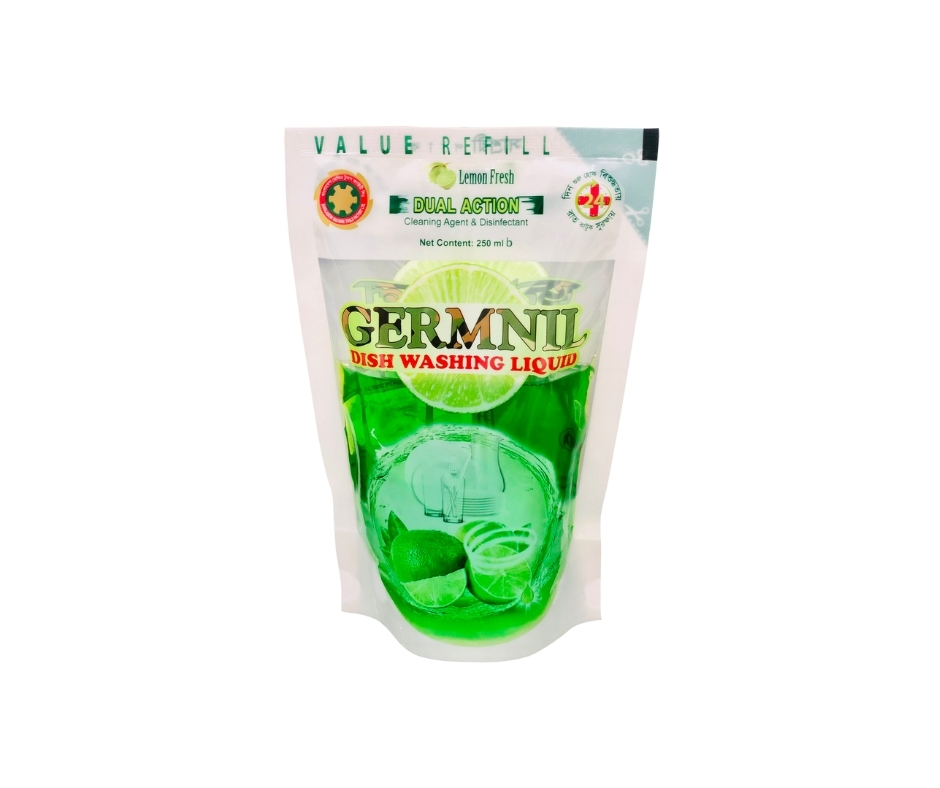 Germnil Dish Washing Liquid Value Refill — 250 ml